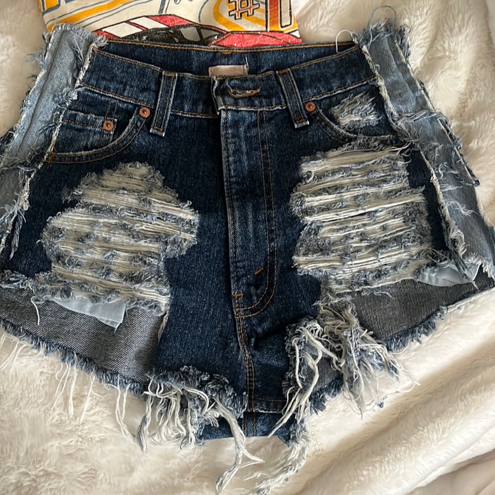 Shorty Levi’s but inside has a label FURST OF A KIND